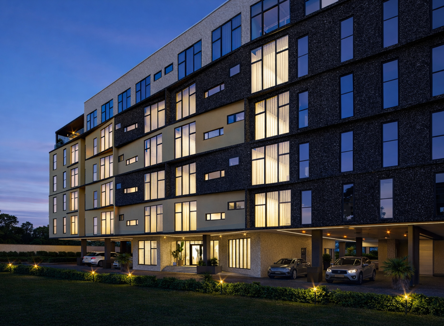 The Pines by Apartei location map