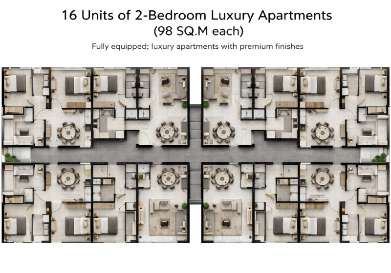 Breez by Danube ground floor plan